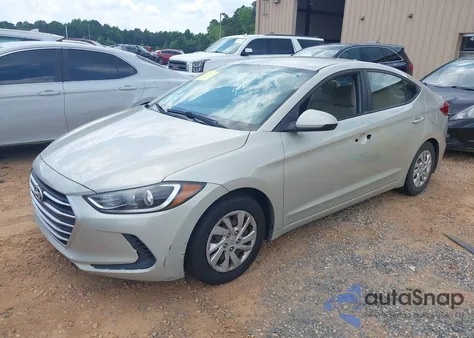 2017 Hyundai Elantra Se z USA, uszkodzony, nr VIN 5NPD74LF2HH141249
